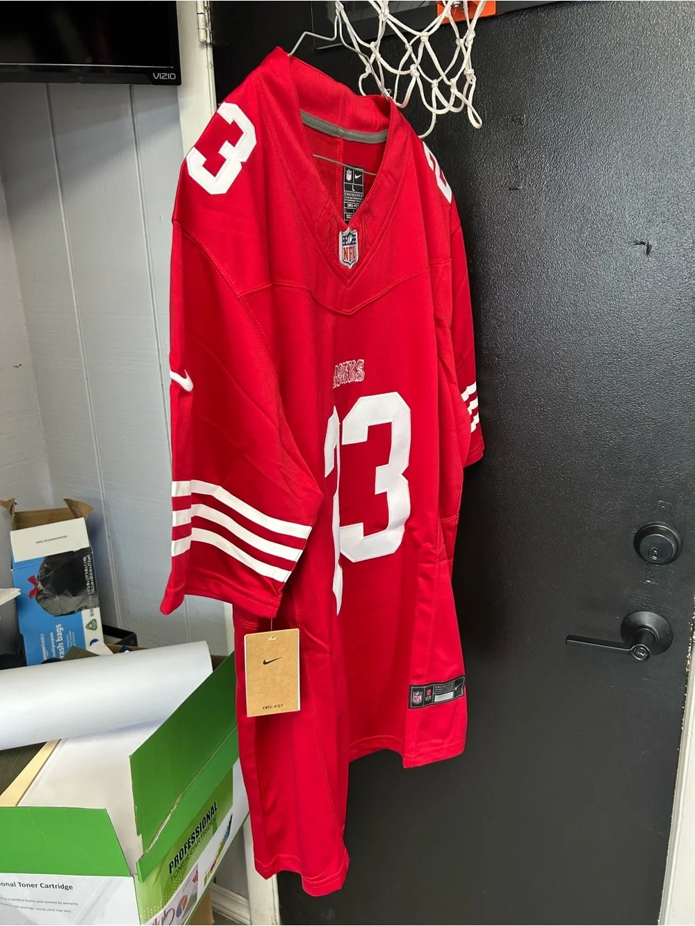 Nike NFL 49ers Christian McCaffrey jersey